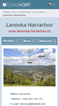 Mobile Screenshot of lanovka-harrachov.cz